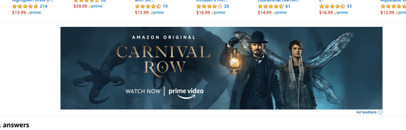 Amazon Original Carnival Row Prime Video